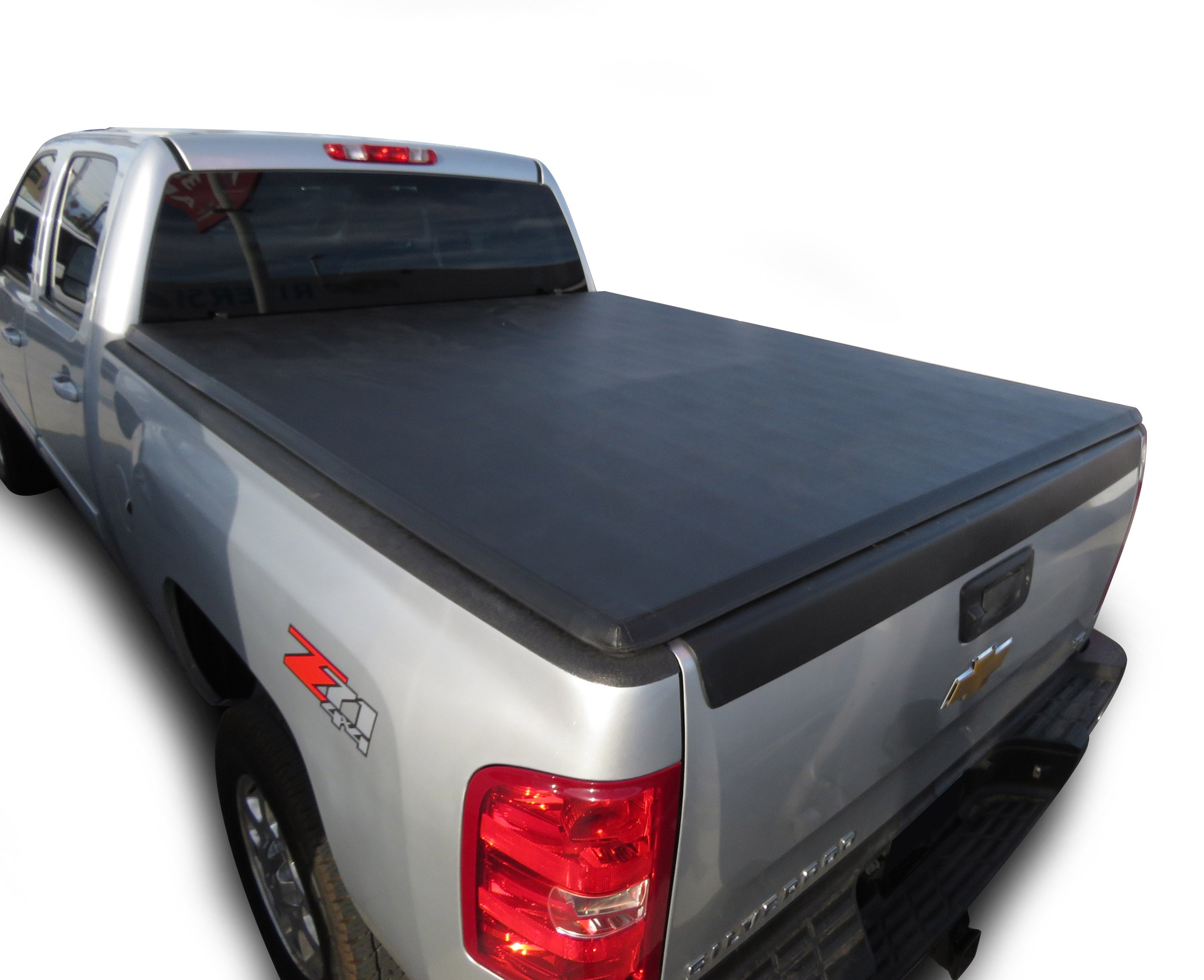 2007-2025 Sierra 1500 Premier Soft Tonneau Cover Trifold | Black Horse Off Road - Image 9