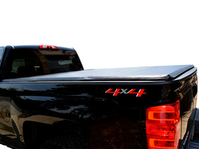 2014-2025 Sierra 1500 Premier Soft Tonneau Cover Trifold | Black Horse Off Road - Image 3