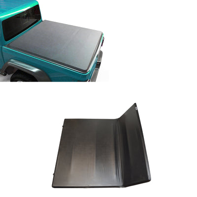 2020-2025 Jeep Gladiator Premier Soft Tonneau Cover Trifold | Black Horse Off Road - Image 1