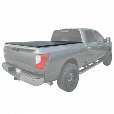 2005-2025 Nissan Frontier Premier Soft Tonneau Cover Trifold | Black Horse Off Road - Image 3