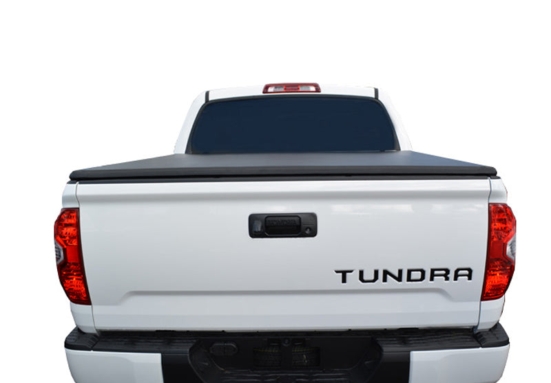 2014-2026 Toyota Tundra Premier Soft Tonneau Cover Trifold | Black Horse Off Road - Image 4