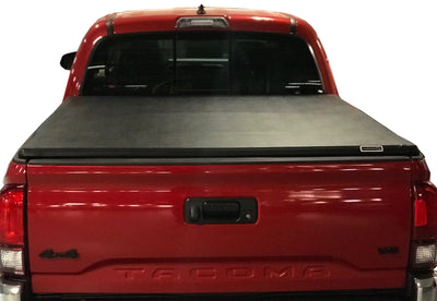 2005-2015 Toyota Tacoma Premier Soft Tonneau Cover Trifold | Black Horse Off Road - Image 3