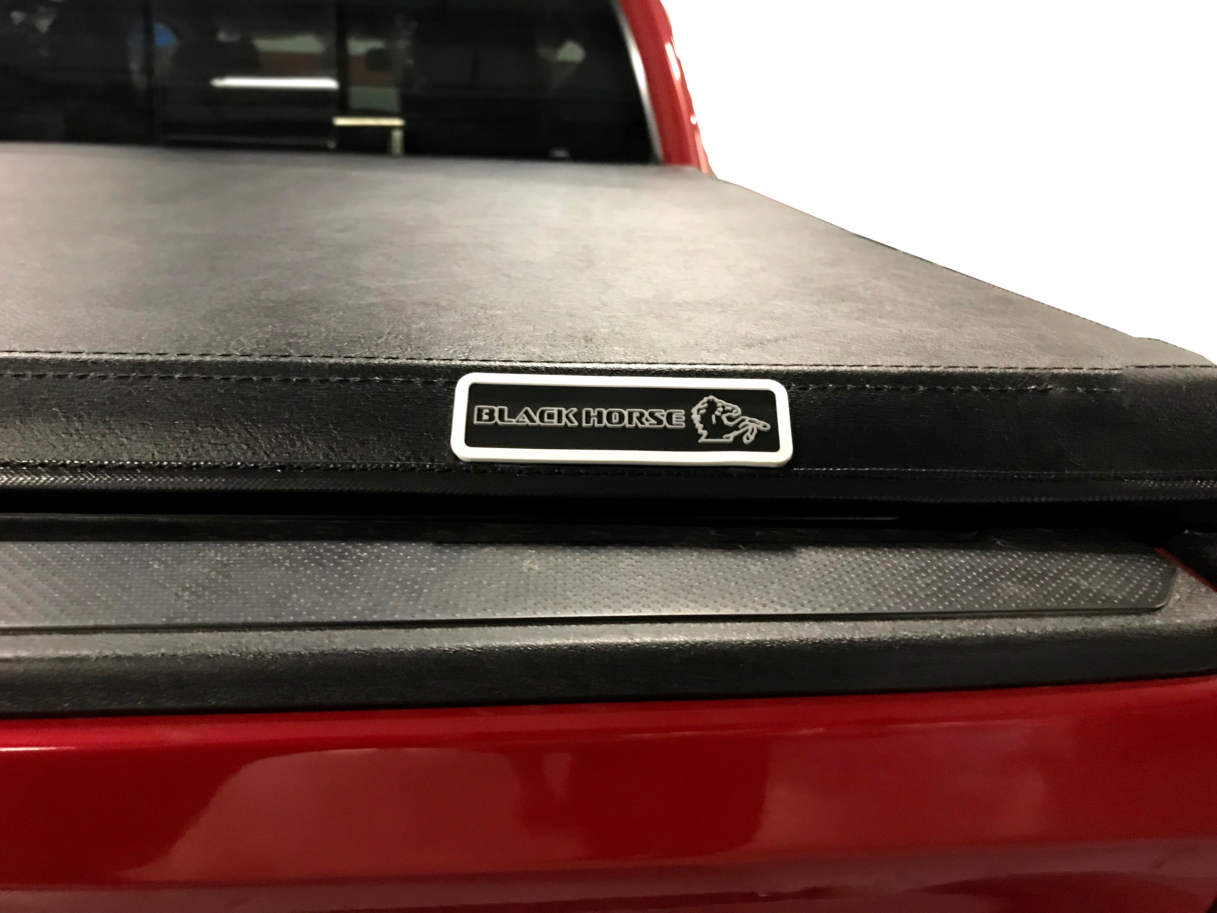 2005-2015 Toyota Tacoma Premier Soft Tonneau Cover Trifold | Black Horse Off Road - Image 2