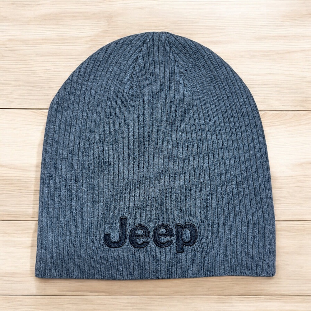 Hat - Jeep Knit Beanie- Charcoal