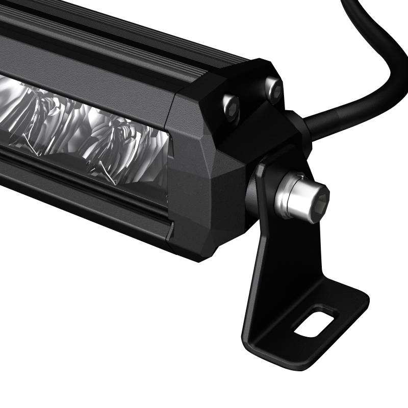 2025 Dodge Ram 1500 Rambler Grille Guard Kit Modular Includes 30" LED Bar Single Row & a set of 5.3" Dia. LED Flood Lights w/ Black Trim Rings Wiring Harness  and Switch | Black Horse Off Road - Image 4