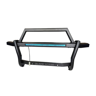2025 Dodge Ram 2500 Rambler Grille Guard Kit Modular Includes 30" LED Bar Single Row | Black Horse Off Road - Image 4