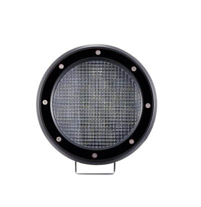 2024-2026 Toyota Tacoma Rambler Grille Guard Kit Modular Includes 30" LED Bar Single Row & a set of 5.3" Dia. LED Flood Lights w/ Black Trim Rings Wiring Harness  and Switch | Black Horse Off Road - Image 9
