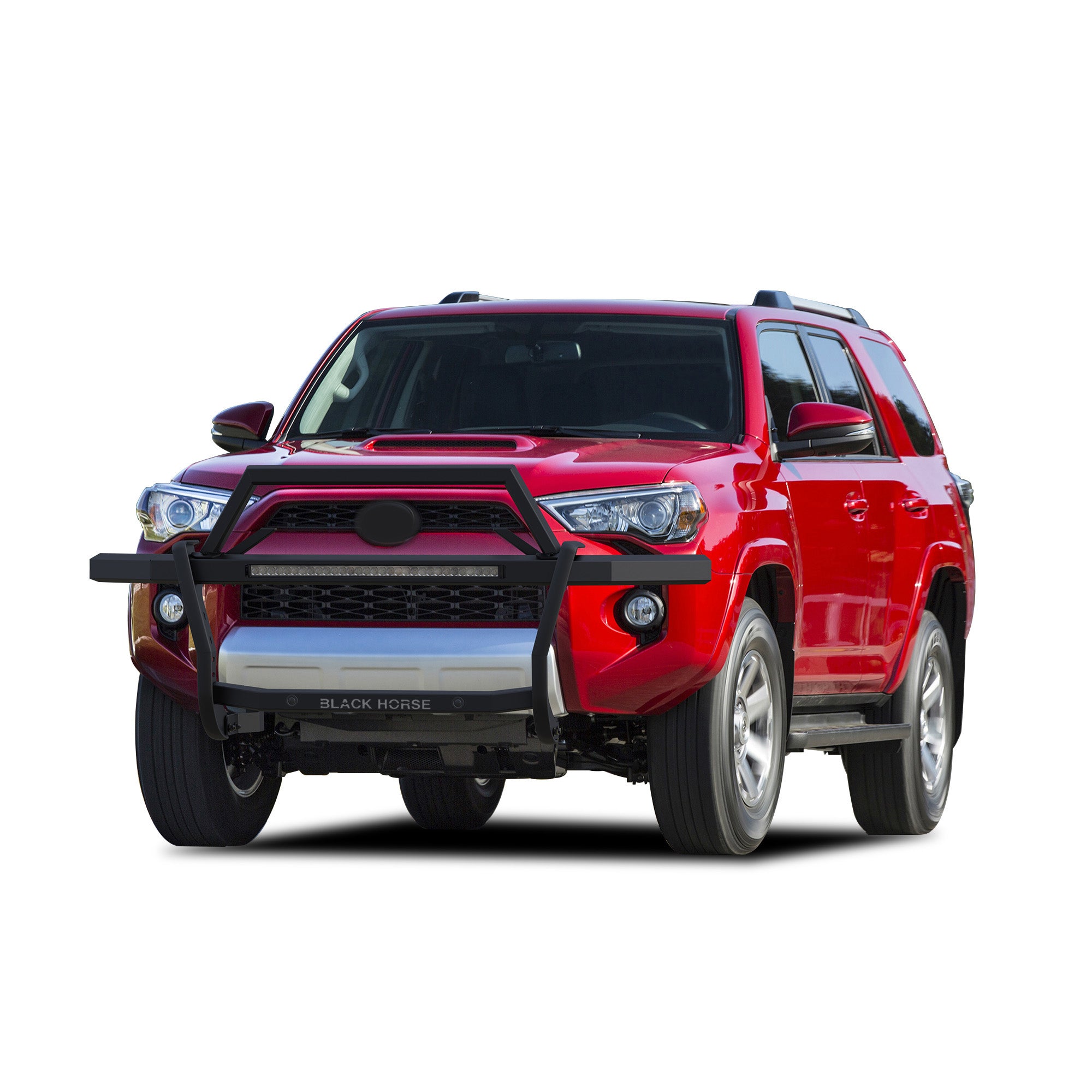 2010-2024 Toyota 4Runner Rambler Grille Guard Kit Modular Includes 30" LED Bar Single Row | Black Horse Off Road - Image 10