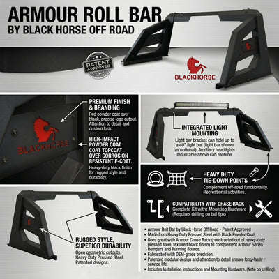 Armour Roll Bar | Black Horse Off Road - Image 10