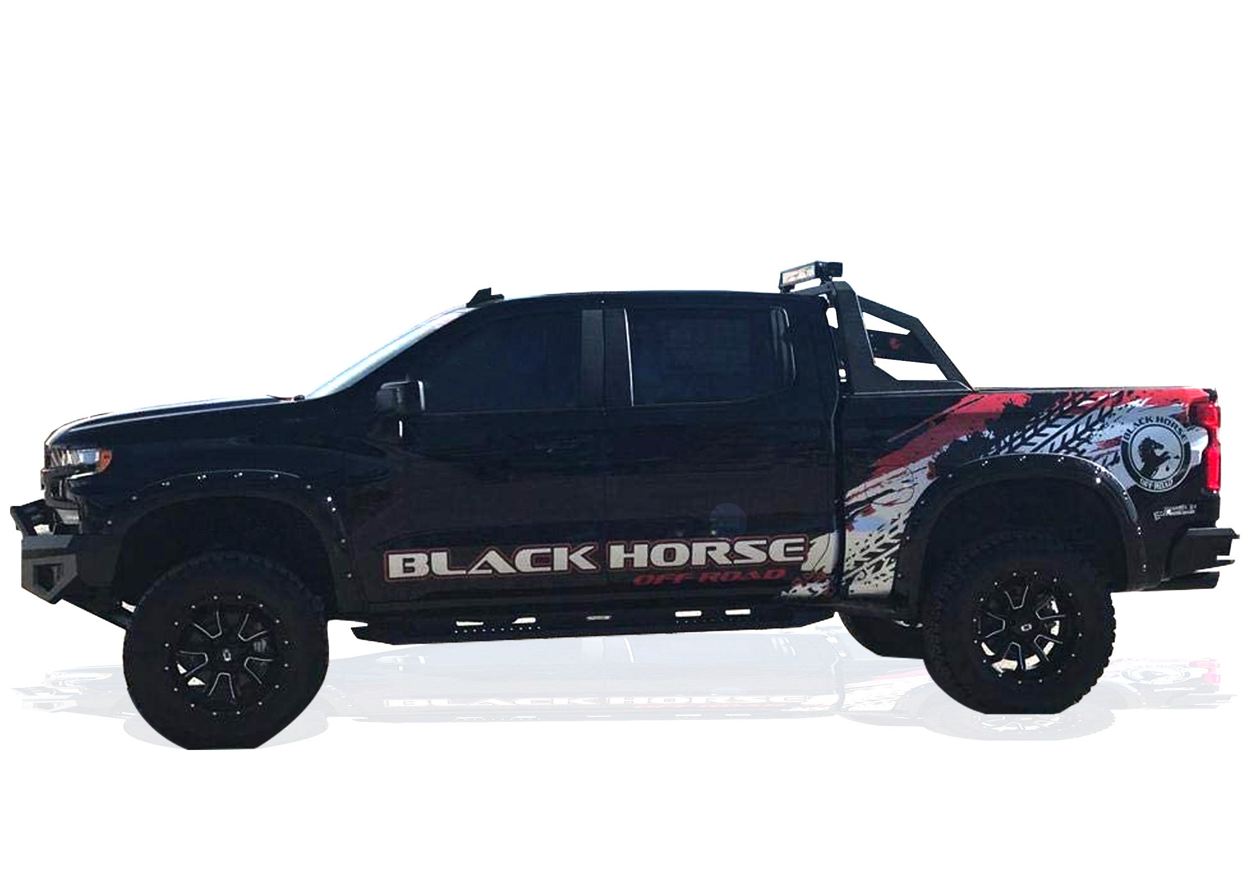 2015-2026 Canyon Armour Roll Bar Kit Includes 1 40in LED Light Bar | Black Horse Off Road - Image 1