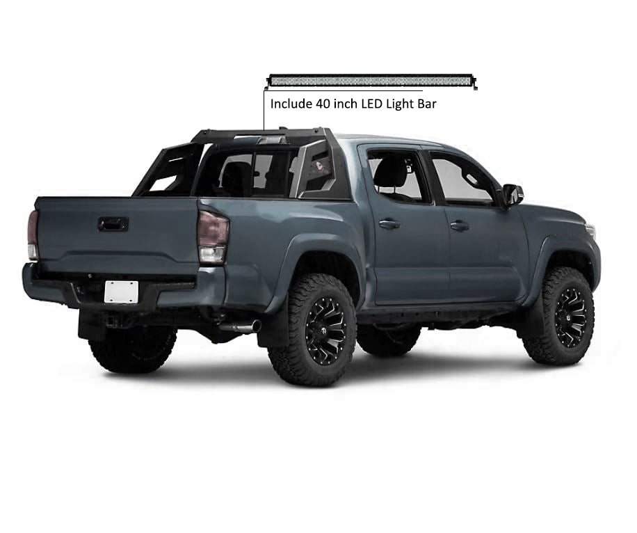 2015-2026 Canyon Armour Roll Bar Kit Includes 1 40in LED Light Bar | Black Horse Off Road - Image 5