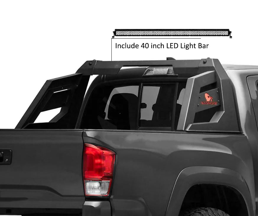 2015-2026 Canyon Armour Roll Bar Kit Includes 1 40in LED Light Bar | Black Horse Off Road - Image 6