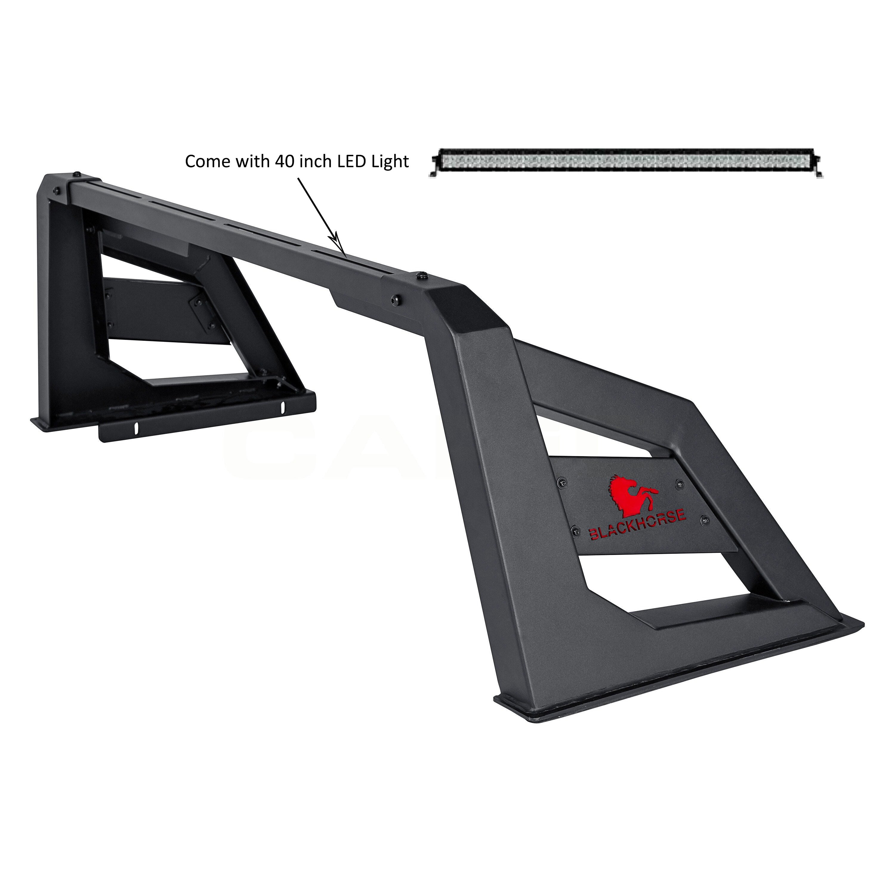 2015-2026 Canyon Armour Roll Bar Kit Includes 1 40in LED Light Bar | Black Horse Off Road - Image 8