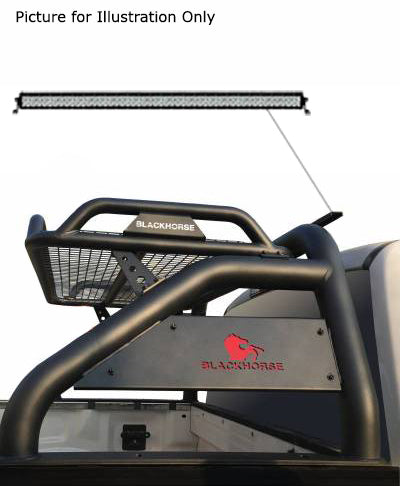 1999-2026 Ford F-250 Super Duty Atlas Roll Bar Kit W/40" LED light Bar | Black Horse Off Road - Image 6