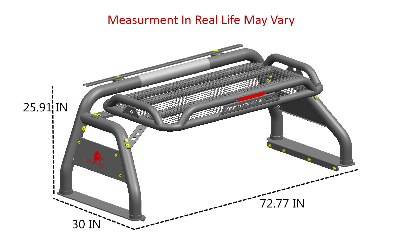 1999-2026 Ford F-250 Super Duty Atlas Roll Bar | Black Horse Off Road - Image 5