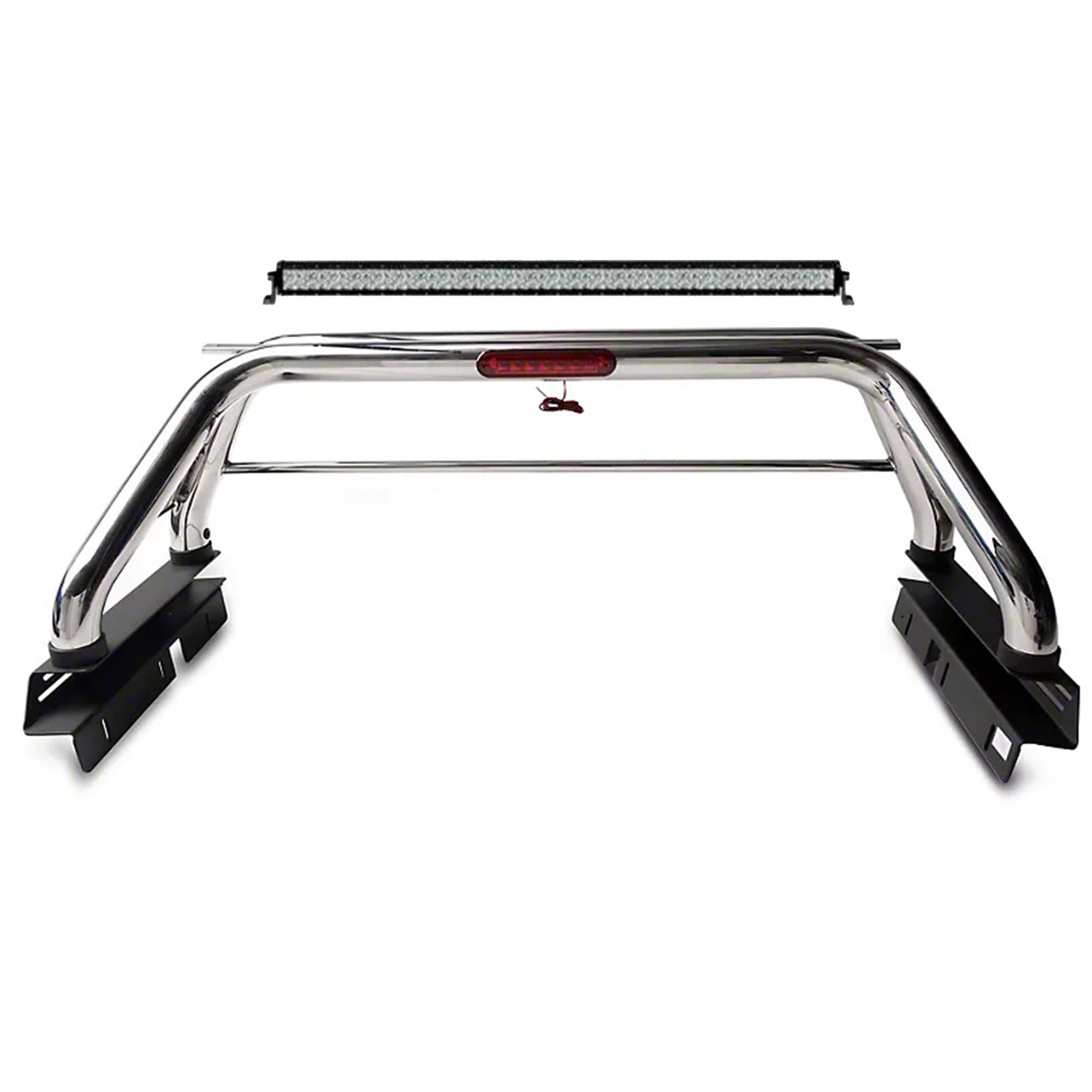 2015-2026 Canyon Classic Roll Bar Kit Includes 1 40in LED Light Bar | Black Horse Off Road - Image 7