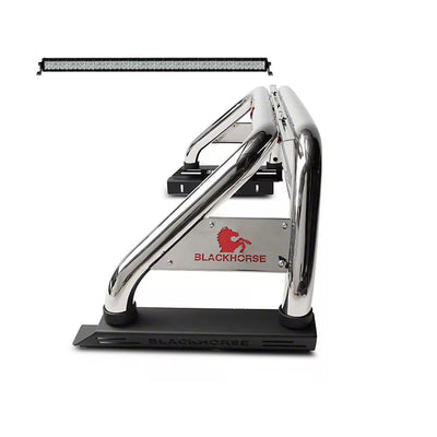 2015-2026 Canyon Classic Roll Bar Kit Includes 1 40in LED Light Bar | Black Horse Off Road - Image 8