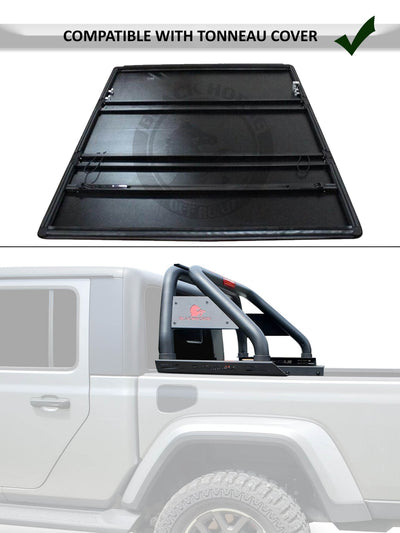 2005-2026 Toyota Tacoma Classic Roll Bar | Black Horse Off Road - Image 9
