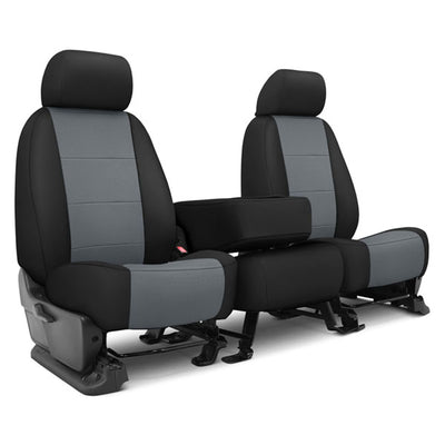 Custom Fit Truck Seat Covers for Ford, Chevy, Ram & Toyota – Retro Weave Faux Leather | Made in USA