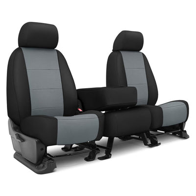 Custom Fit Truck Seat Covers for Ford, Chevy, Ram & Toyota – Retro Weave Faux Leather | Made in USA