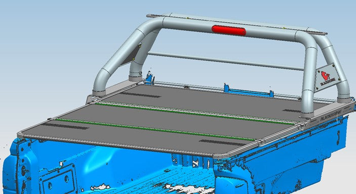 2019-2026 Ford Ranger Classic Roll Bar | Black Horse Off Road - Image 3