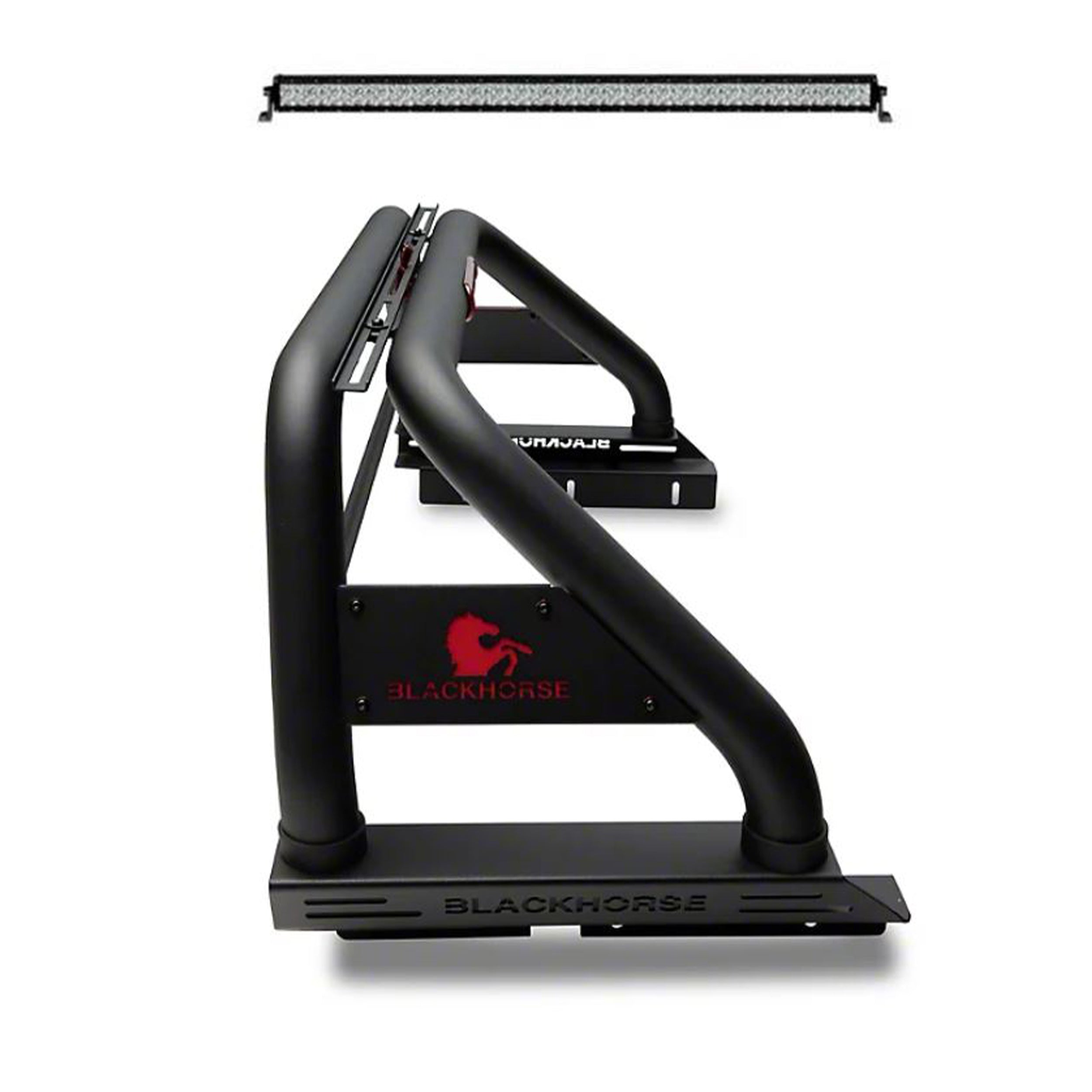 2020-2026 Jeep Gladiator Classic Roll Bar Kit Includes 1 40in LED Light Bar | Black Horse Off Road - Image 3