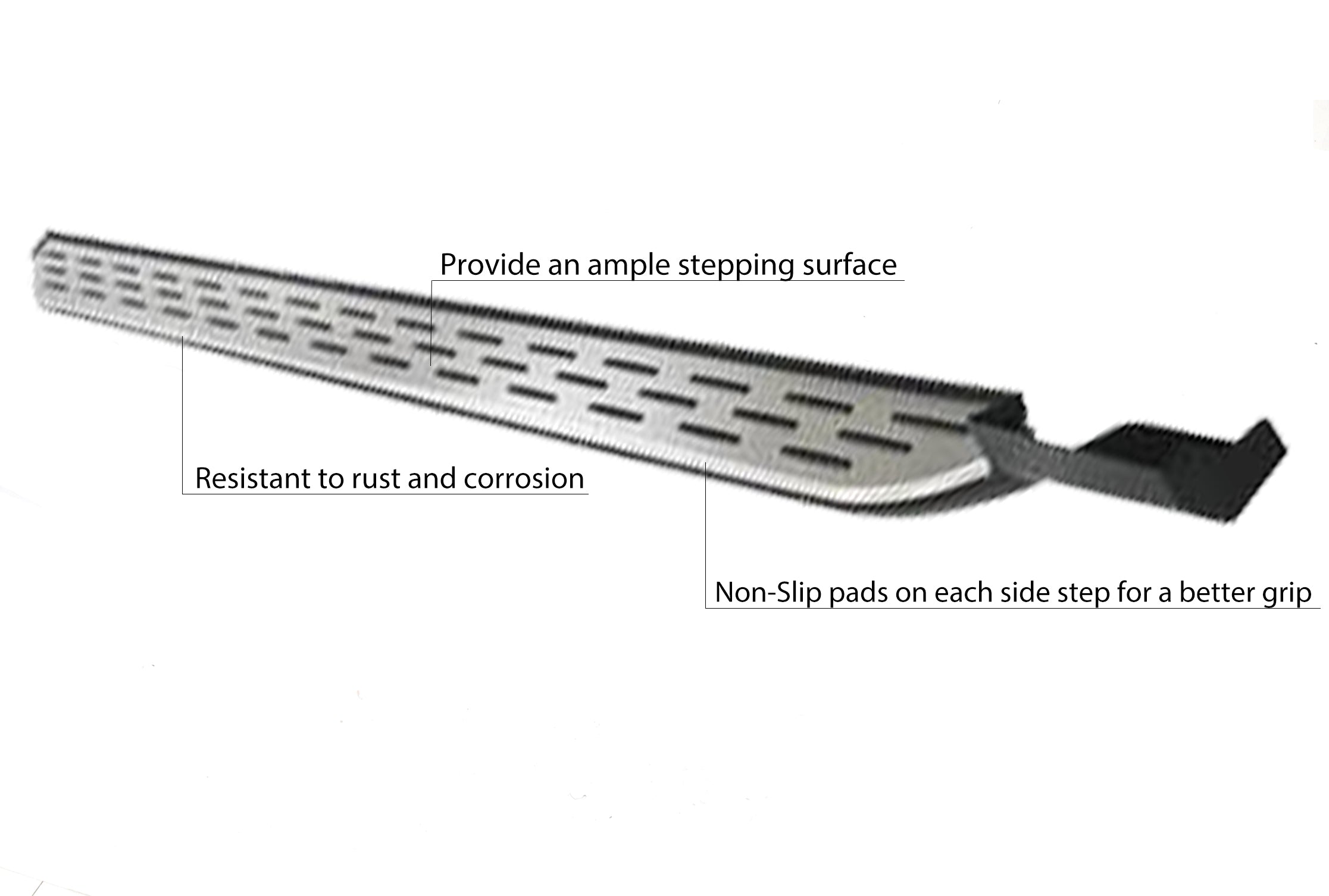 2020-2026 Ford Explorer Oem Replica Running Boards | Black Horse Off Road - Image 6
