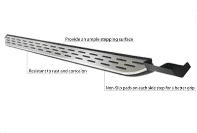 2020-2026 Ford Explorer Oem Replica Running Boards | Black Horse Off Road - Image 6
