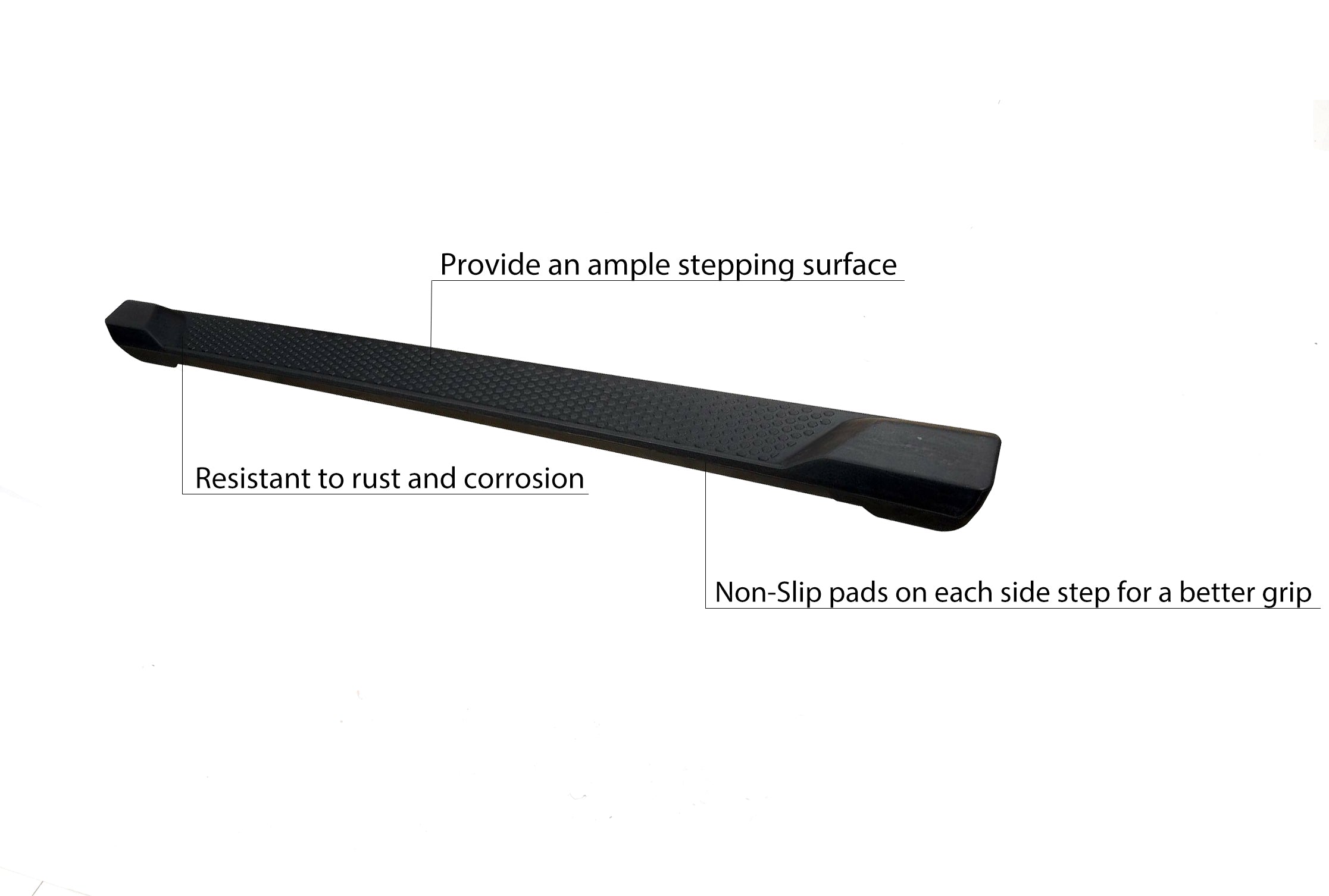 2018-2026 Jeep Wrangler Oem Replica Running Boards | Black Horse Off Road - Image 3