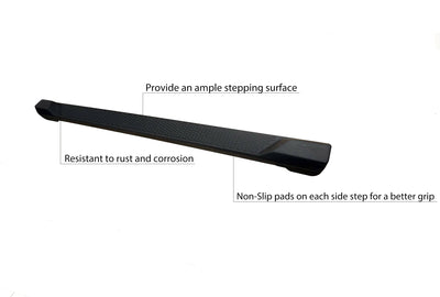 2018-2026 Jeep Wrangler Oem Replica Running Boards | Black Horse Off Road - Image 3