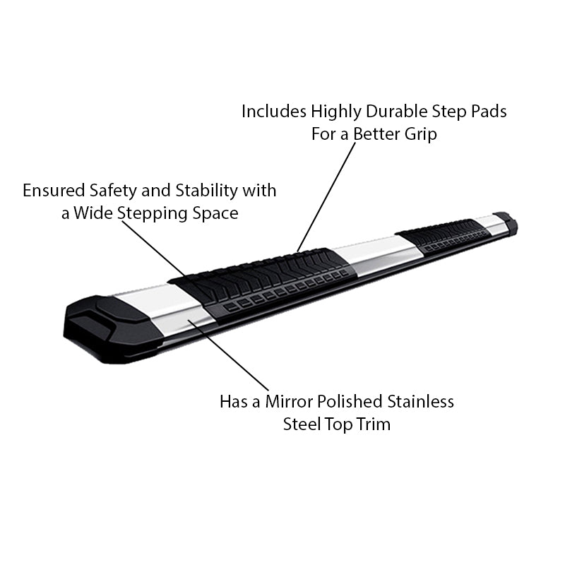 2020-2026 Jeep Gladiator Cutlass Running Boards | Black Horse Off Road - Image 9