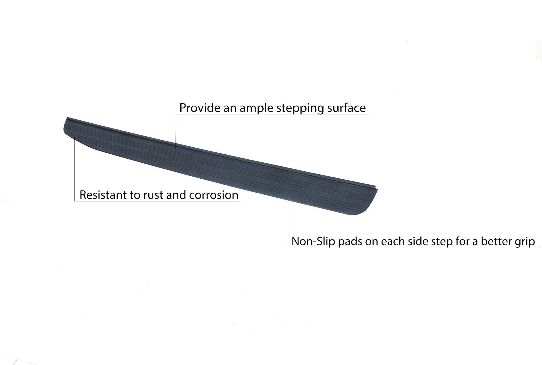 2014-2025 Land Rover Range Rover Oem Replica Running Boards | Black Horse Off Road - Image 8