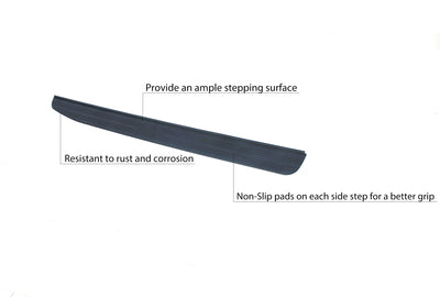 2014-2025 Land Rover Range Rover Oem Replica Running Boards | Black Horse Off Road - Image 8