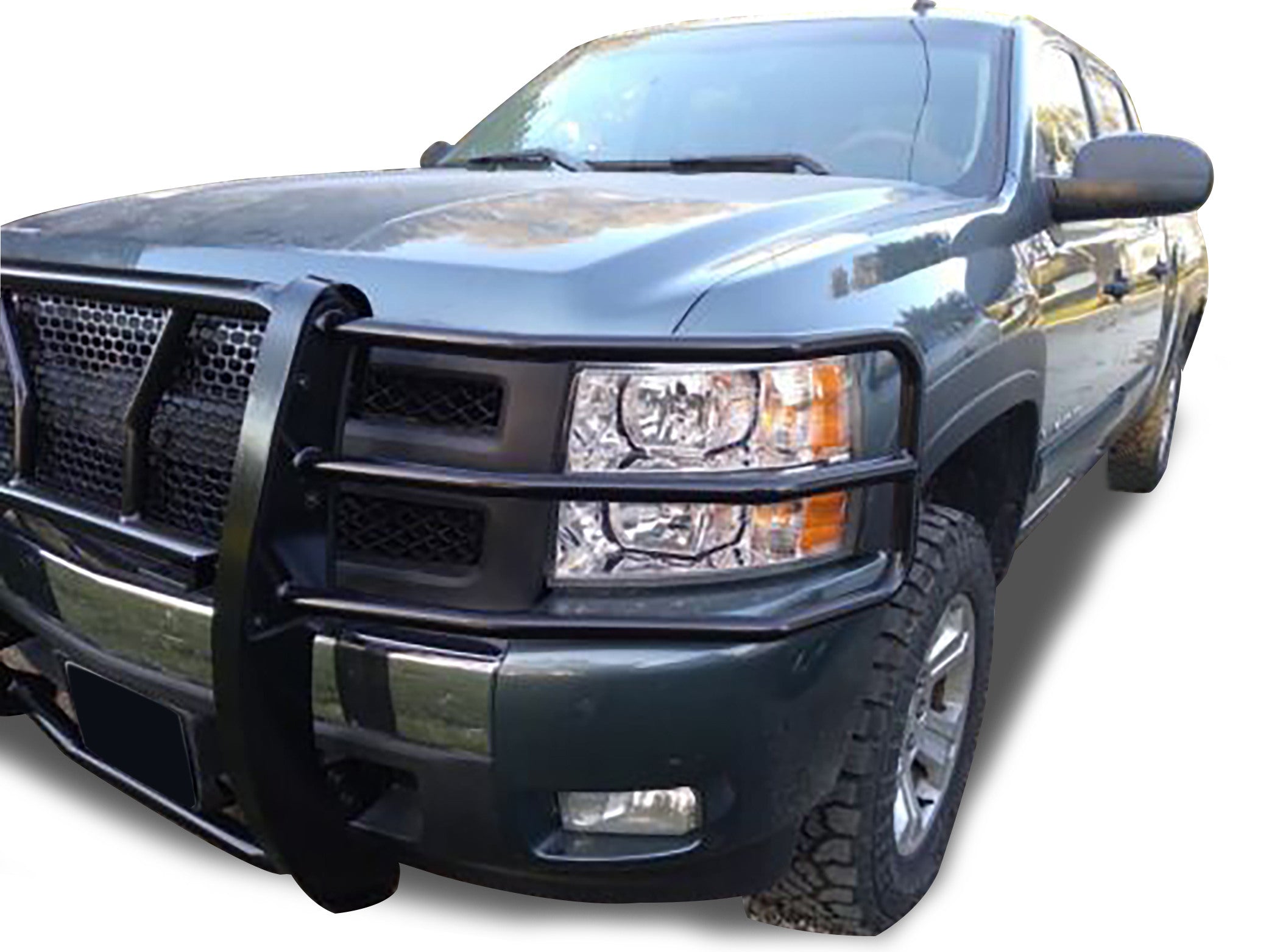 2007-2013 Chevrolet Silverado 1500 Rugged Heavy Duty Grille Guard Modular | Black Horse Off Road - Image 4