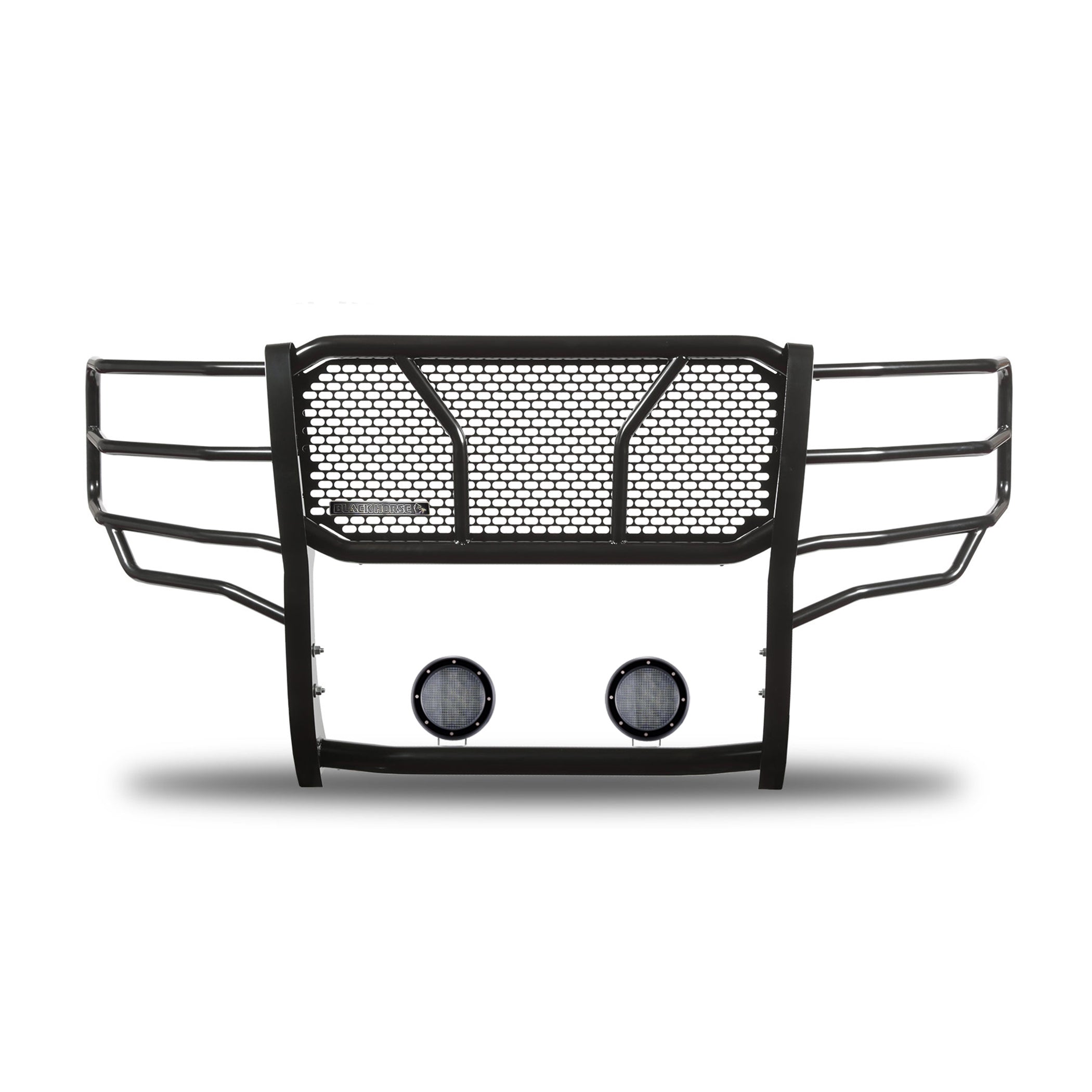 2011-2014 Chevrolet Silverado 2500 Hd Rugged Heavy Duty Grille Guard Kit Modular | Black Horse Off Road - Image 1