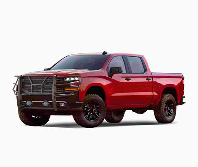 2019-2026 Chevrolet Silverado 1500 Rugged Heavy Duty Grille Guard Kit Modular | Black Horse Off Road - Image 2