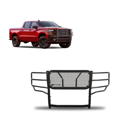 2019-2026 Chevrolet Silverado 1500 Rugged Heavy Duty Grille Guard Modular | Black Horse Off Road - Image 1