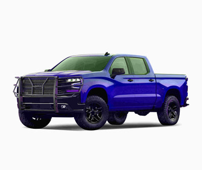 2019-2026 Chevrolet Silverado 1500 Rugged Heavy Duty Grille Guard Modular | Black Horse Off Road - Image 2
