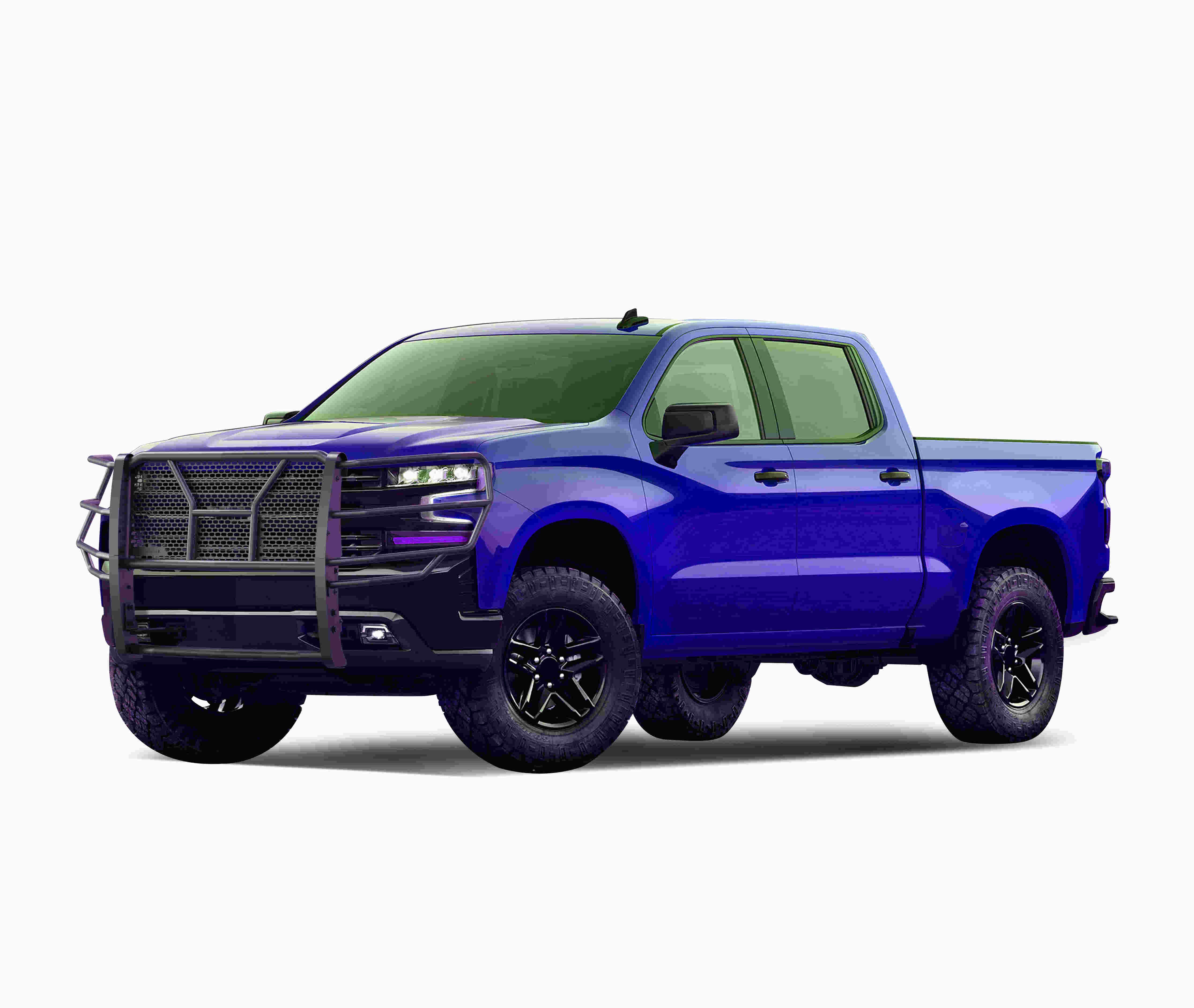 2019-2026 Chevrolet Silverado 1500 Rugged Heavy Duty Grille Guard Modular | Black Horse Off Road - Image 2
