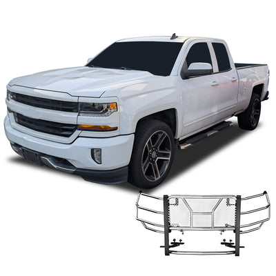2019-2026 Chevrolet Silverado 1500 Rugged Heavy Duty Grille Guard Modular | Black Horse Off Road - Image 1