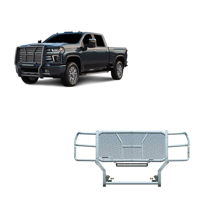 2020-2026 Chevrolet Silverado 2500 Hd Rugged Heavy Duty Grille Guard Kit Modular | Black Horse Off Road - Image 1