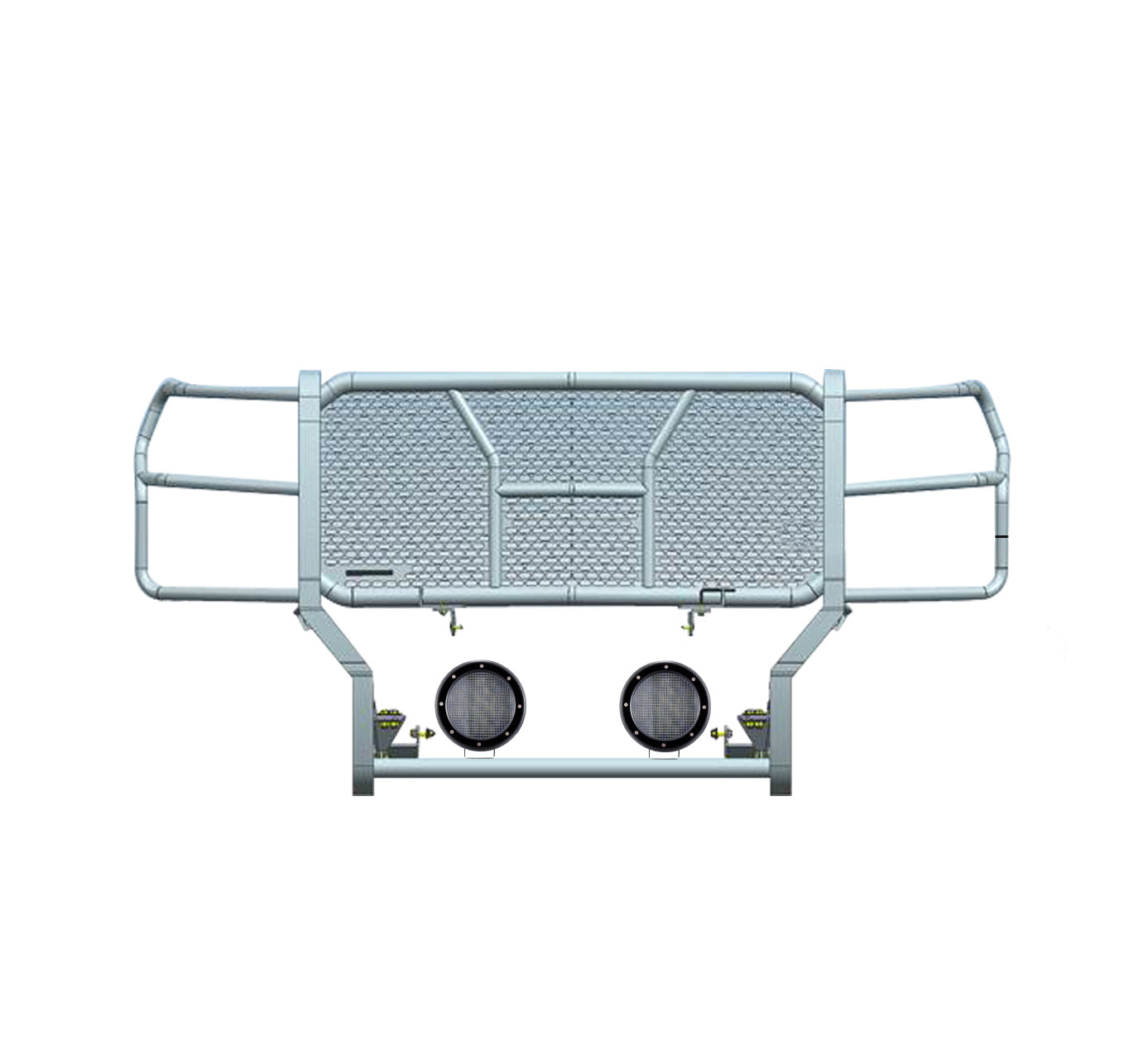 2020-2026 Chevrolet Silverado 2500 Hd Rugged Heavy Duty Grille Guard Kit Modular | Black Horse Off Road - Image 5