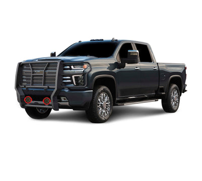 2020-2026 Chevrolet Silverado 2500 Hd Rugged Heavy Duty Grille Guard Kit Modular | Black Horse Off Road - Image 2