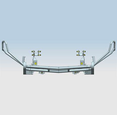 2020-2026 Chevrolet Silverado 2500 Hd Rugged Heavy Duty Grille Guard Modular | Black Horse Off Road - Image 8