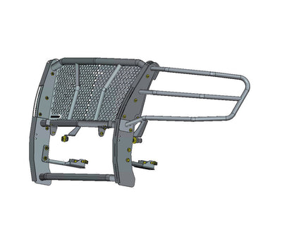 2015-2023 Chevrolet Suburban Rugged Heavy Duty Grille Guard Kit Modular | Black Horse Off Road - Image 5