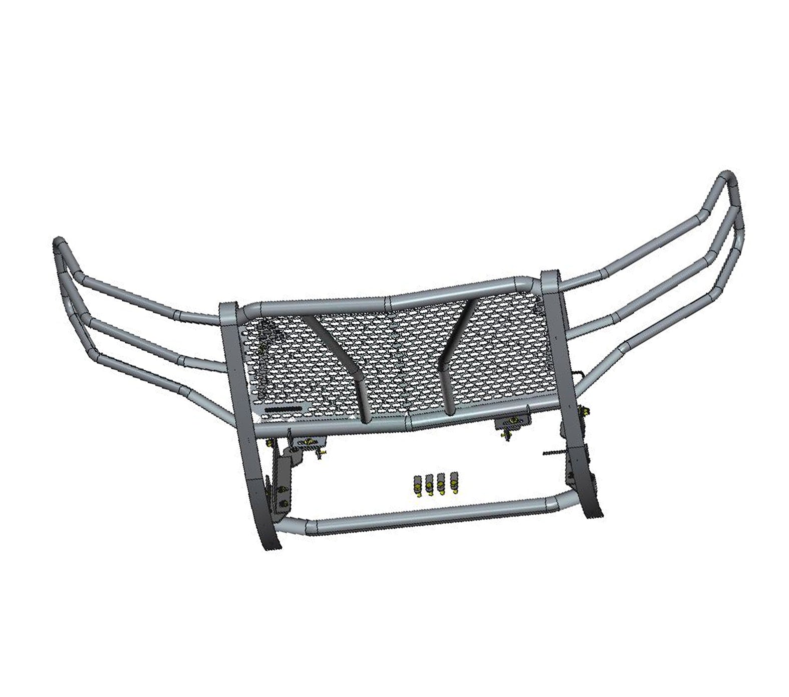 2015-2023 Chevrolet Suburban Rugged Heavy Duty Grille Guard Kit Modular | Black Horse Off Road - Image 10