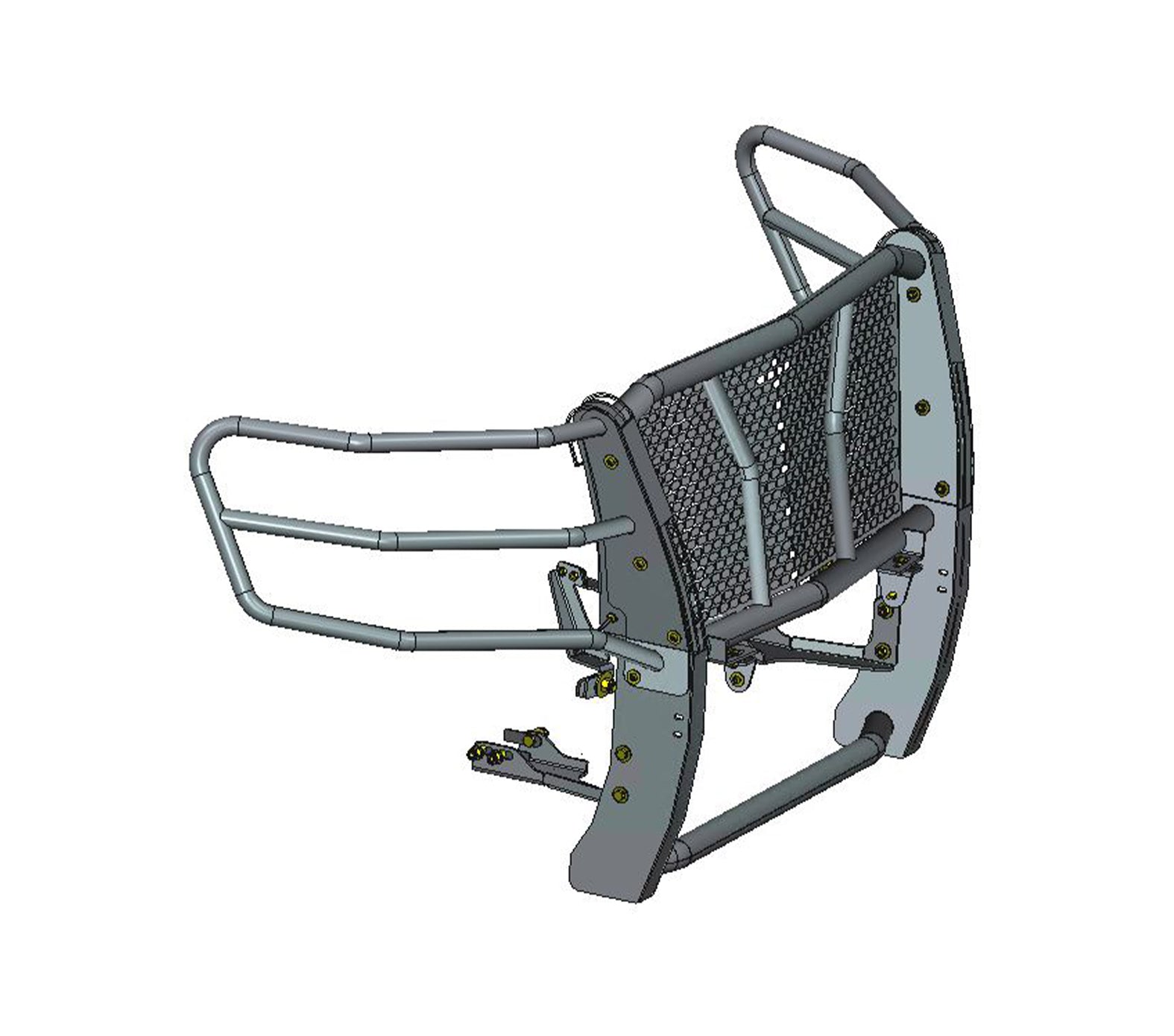 2015-2023 Chevrolet Suburban Rugged Heavy Duty Grille Guard Kit Modular | Black Horse Off Road - Image 1