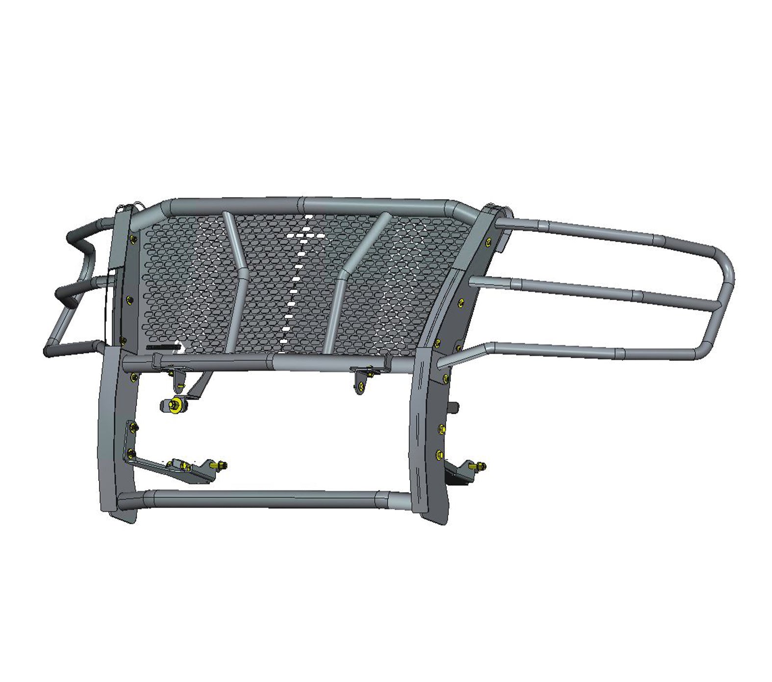 2015-2023 Chevrolet Suburban Rugged Heavy Duty Grille Guard Kit Modular | Black Horse Off Road - Image 2