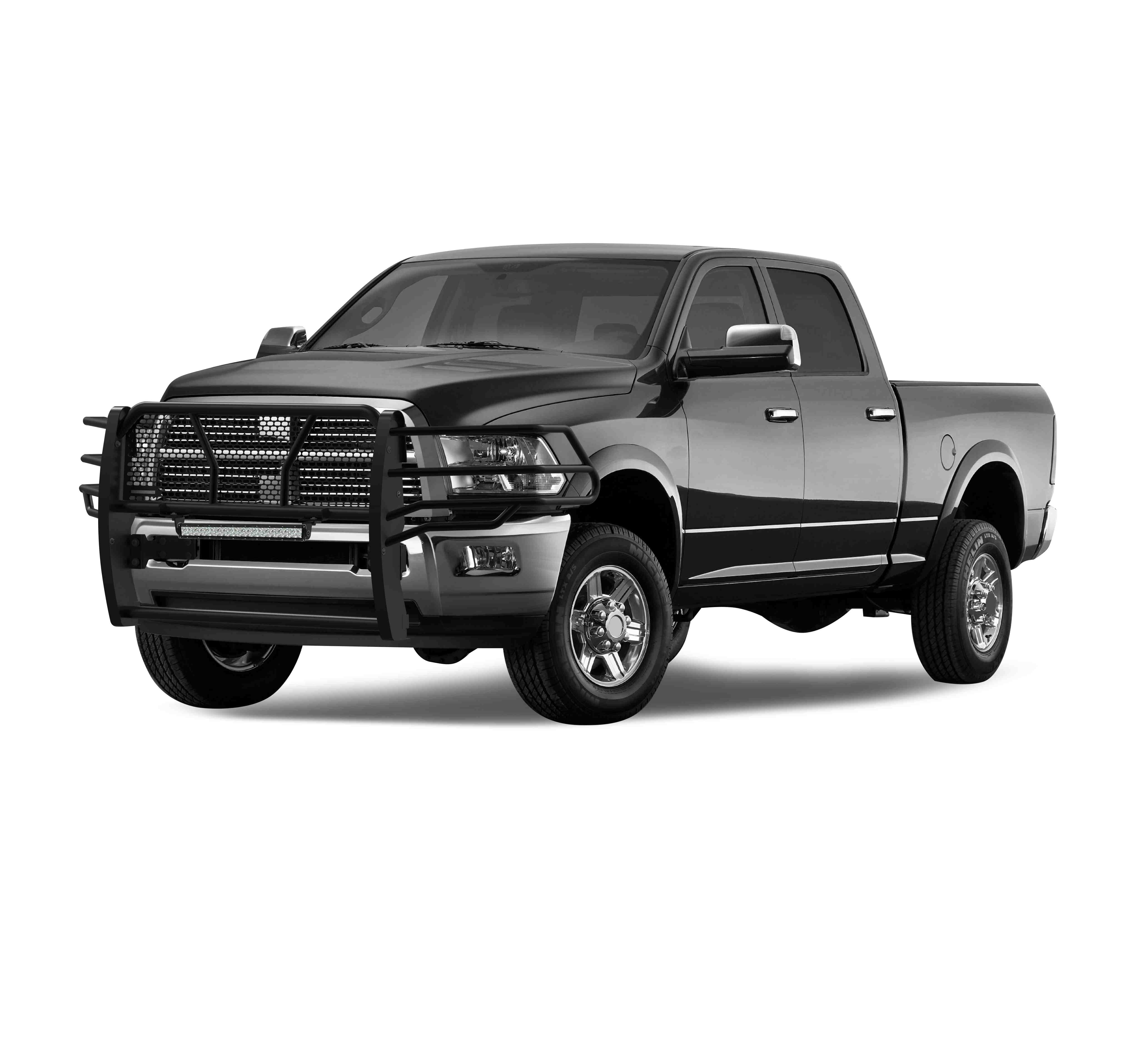 2010-2018 Dodge Ram 2500 Rugged Heavy Duty Grille Guard Kit Modular | Black Horse Off Road - Image 3