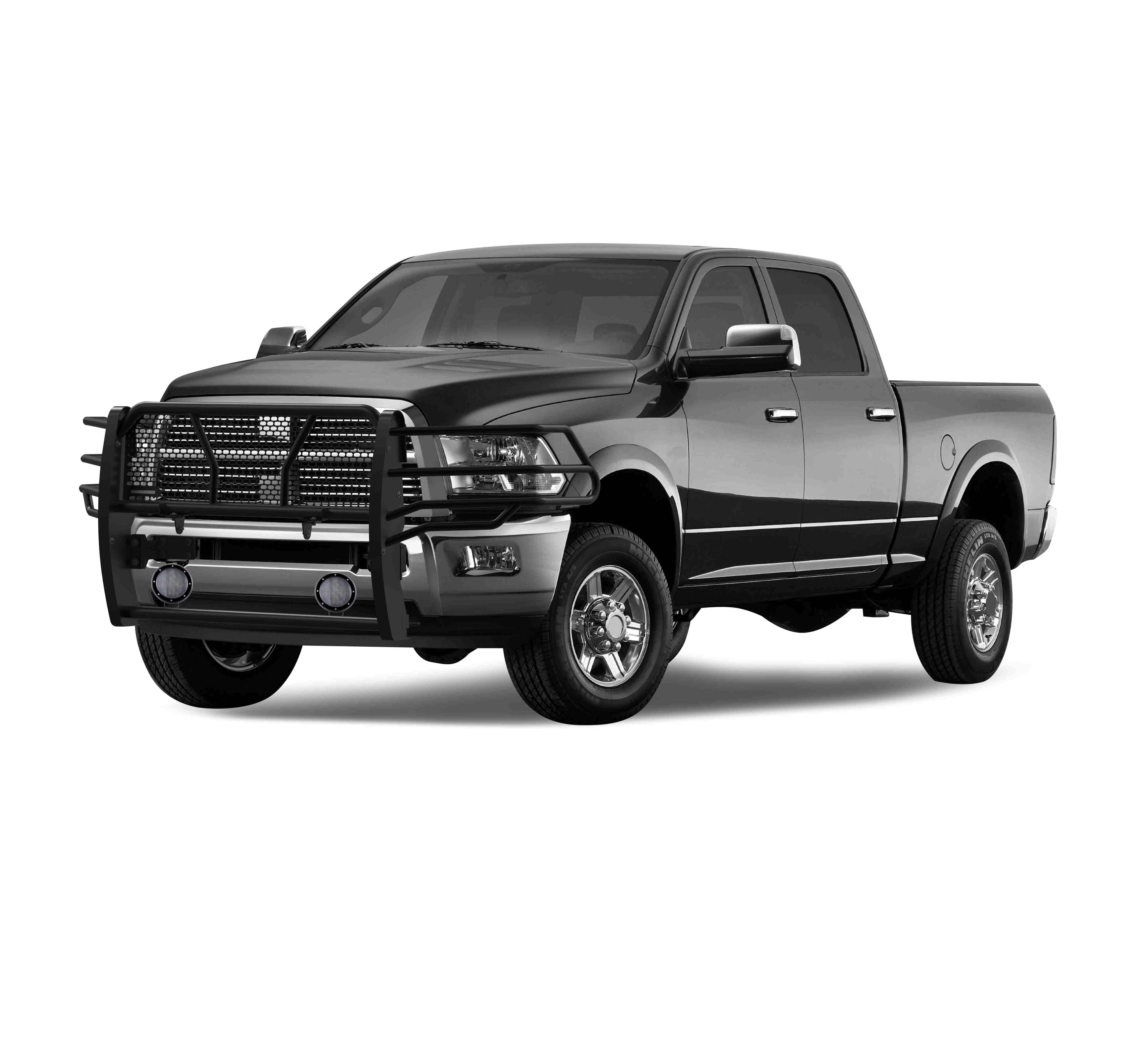 2010-2018 Dodge Ram 2500 Rugged Heavy Duty Grille Guard Kit Modular | Black Horse Off Road - Image 3